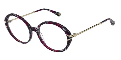 Christian Lacroix Cl1165 Women's Glasses, Purple, Size 52 In Black