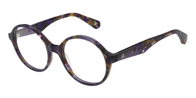 Christian Lacroix Cl1169 Women's Glasses, Purple, Size 51 In Black