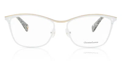 Christian Lacroix Cl3062 Men's Glasses, White, Size 55