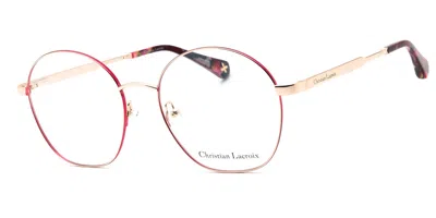 Christian Lacroix Cl3074 Men's Glasses, Gold, Size 53
