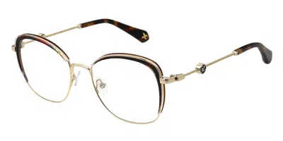 Christian Lacroix Cl3090 Women's Glasses, Gold, Size 52 In Black