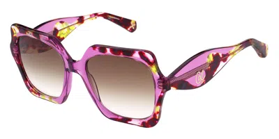 Christian Lacroix Cl5134 752 Women's Sunglasses Purple Size 55