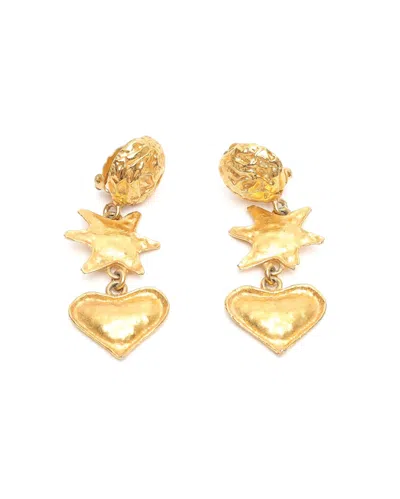 Christian Lacroix Clip-on Earrings In Gold