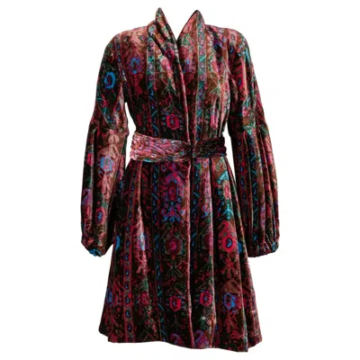 Pre-owned Christian Lacroix Coat Haute Couture, 1988/89 In Black
