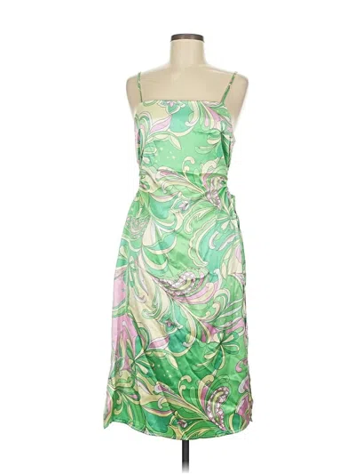 Pre-owned Christian Lacroix Cocktail Dress In Green