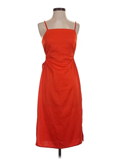 Pre-owned Christian Lacroix Cocktail Dress In Orange