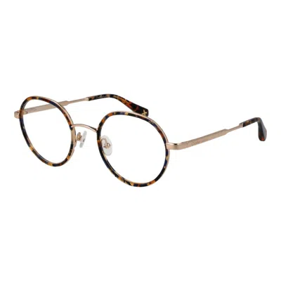 Christian Lacroix Gold Metal & Plastic Glasses (frames) In Brown