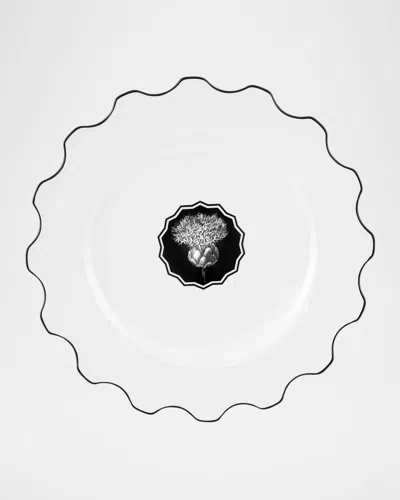 Christian Lacroix Herbariae Dinner Plate In White