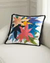 Christian Lacroix Iris Des Marais Craie Cushion In Craie