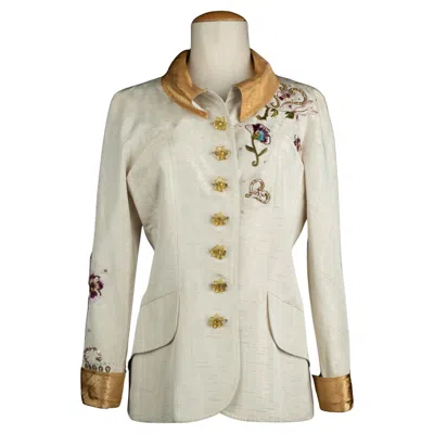 Pre-owned Christian Lacroix Jacket 1995 In Sand