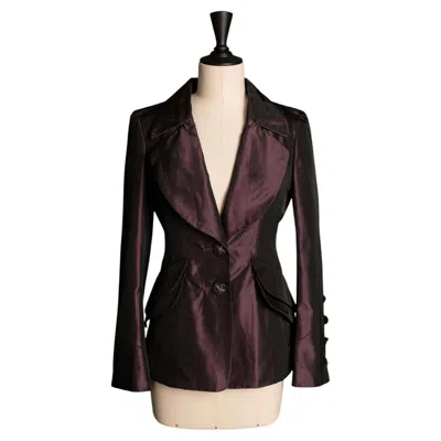 Pre-owned Christian Lacroix Jacket By  Autumn 1998 In Black