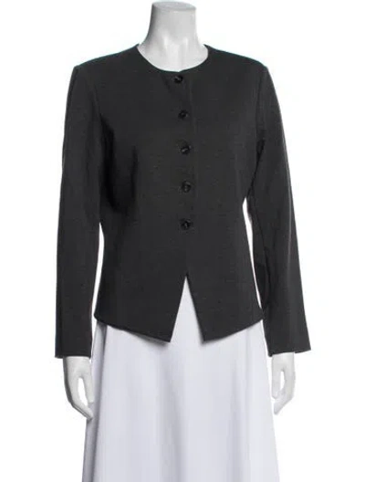 Pre-owned Christian Lacroix Jacket In Grey