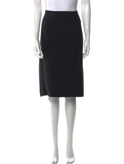 Pre-owned Christian Lacroix Knee-length Skirt In Black