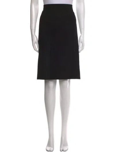 Pre-owned Christian Lacroix Knee-length Skirt In Black