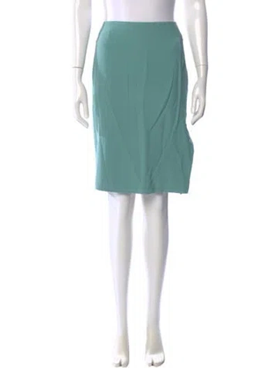 Pre-owned Christian Lacroix Knee-length Skirt In Green