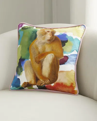 Christian Lacroix L Artiste Mosaique Cushion In Multi
