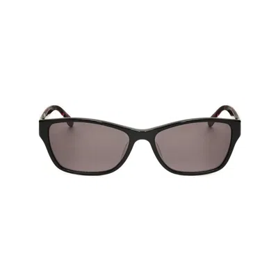 Christian Lacroix Ladies Black Rectangular Sunglasses Cls1015-001-2