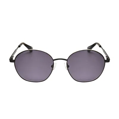 Christian Lacroix Ladies Black Round Sunglasses Cls3074-225-2 In Gray