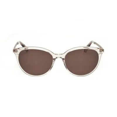 Christian Lacroix Ladies Red Round Sunglasses Cls1108-070-3 In White