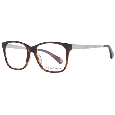 Christian Lacroix Ladies' Spectacle Frame  Cl1089 51124 Gbby2 In Brown