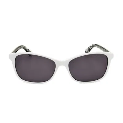 Christian Lacroix Ladies White Rectangular Sunglasses Cls1044-011-4 In Multi