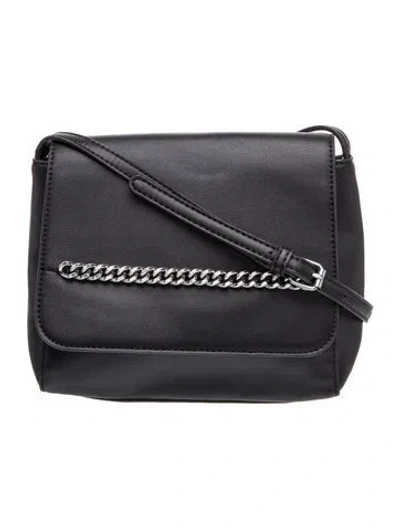 Pre-owned Christian Lacroix Leather Crossbody Bag In Black
