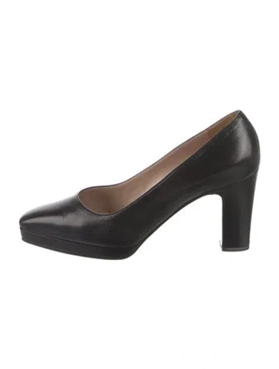 Pre-owned Christian Lacroix Leather Pumps In Black
