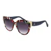 Christian Lacroix Multicolor Women Sunglasses In Blue