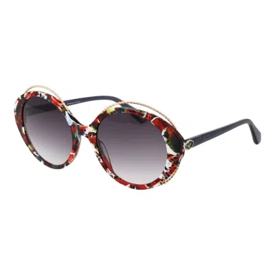 Christian Lacroix Multicolor Women Sunglasses In Black