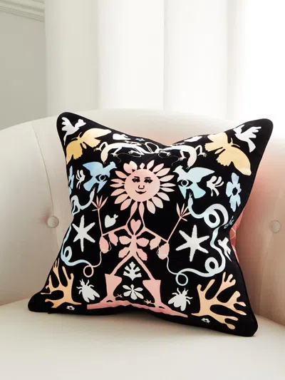 Christian Lacroix Reve De Papier Throw Pillow In Multi
