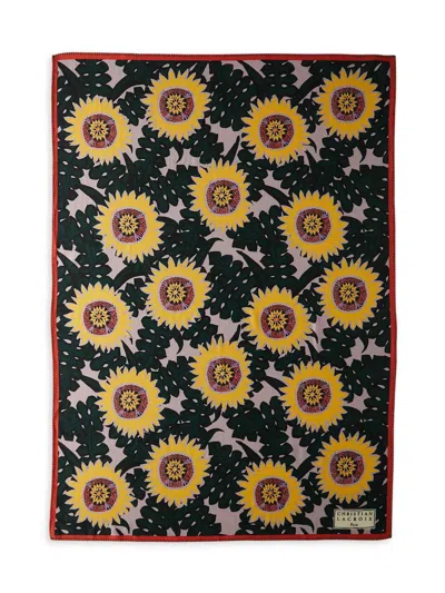 Christian Lacroix Soleils Osier Throw Blanket In Multi