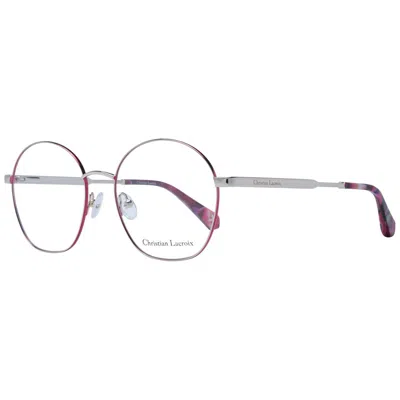 Christian Lacroix Stainless Steel Glasses Women's (frames) In Gray