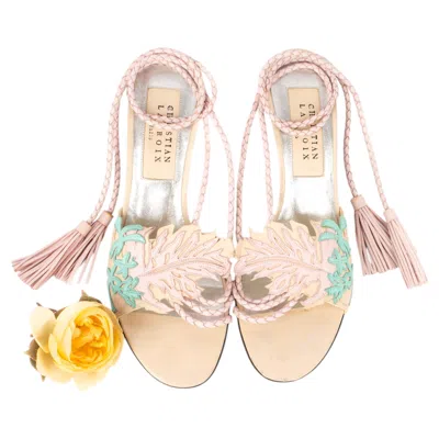 Pre-owned Christian Lacroix Stilettoes In Beige