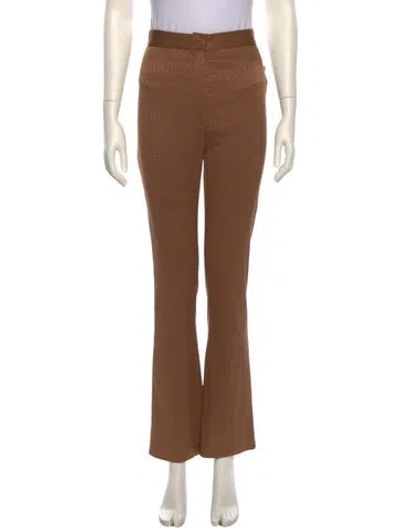 Pre-owned Christian Lacroix Straight Leg Pants In Neutral