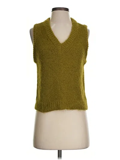Pre-owned Christian Lacroix Sweater Vest In Green