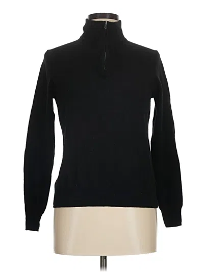 Pre-owned Christian Lacroix Turtleneck Sweater In Black