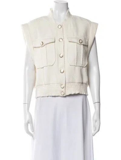 Pre-owned Christian Lacroix Tweed Pattern Jacket In Neutral