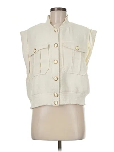Pre-owned Christian Lacroix Vest In Ivory
