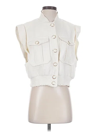 Pre-owned Christian Lacroix Vest In Ivory