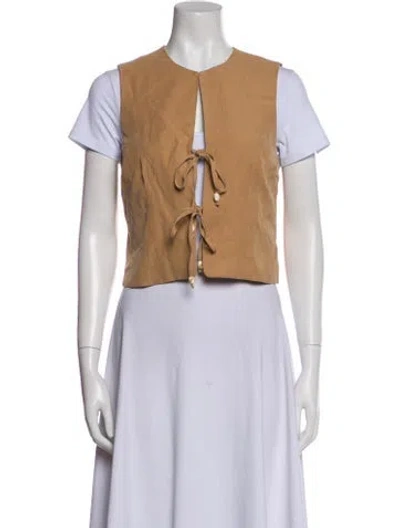 Pre-owned Christian Lacroix Vest W/ Tags In Neutral