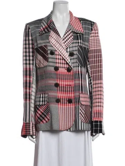 Pre-owned Christian Lacroix Vintage 1990's Blazer In Red