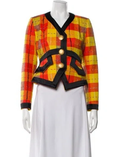 Pre-owned Christian Lacroix Vintage 1990's Evening Jacket In Multi