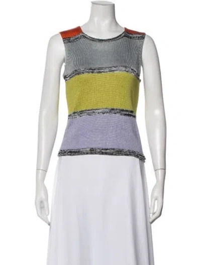 Pre-owned Christian Lacroix Vintage 1990's Sweater In Yellow