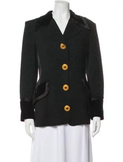 Pre-owned Christian Lacroix Vintage 1994 Blazer In Black