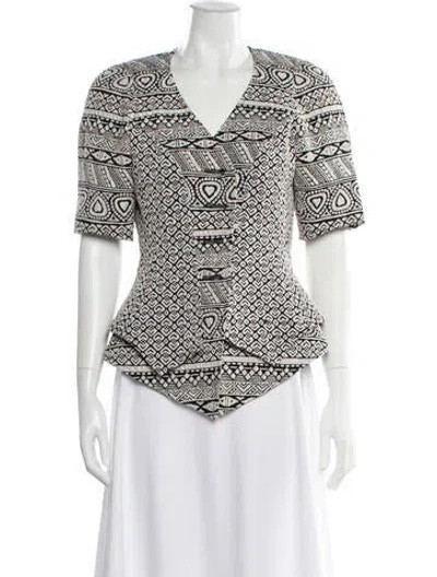 Pre-owned Christian Lacroix Vintage 1994 Blouse In Multi