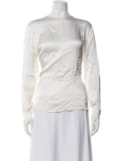 Pre-owned Christian Lacroix Vintage 1995 Top In White