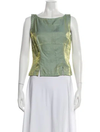Pre-owned Christian Lacroix Vintage 1996 Pant Set In Green