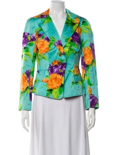 Pre-owned Christian Lacroix Vintage 1997 Blazer In Blue