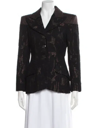Pre-owned Christian Lacroix Vintage 1998 Blazer In Black