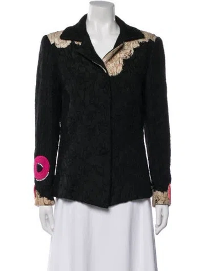 Pre-owned Christian Lacroix Vintage 2000's Blazer In Black